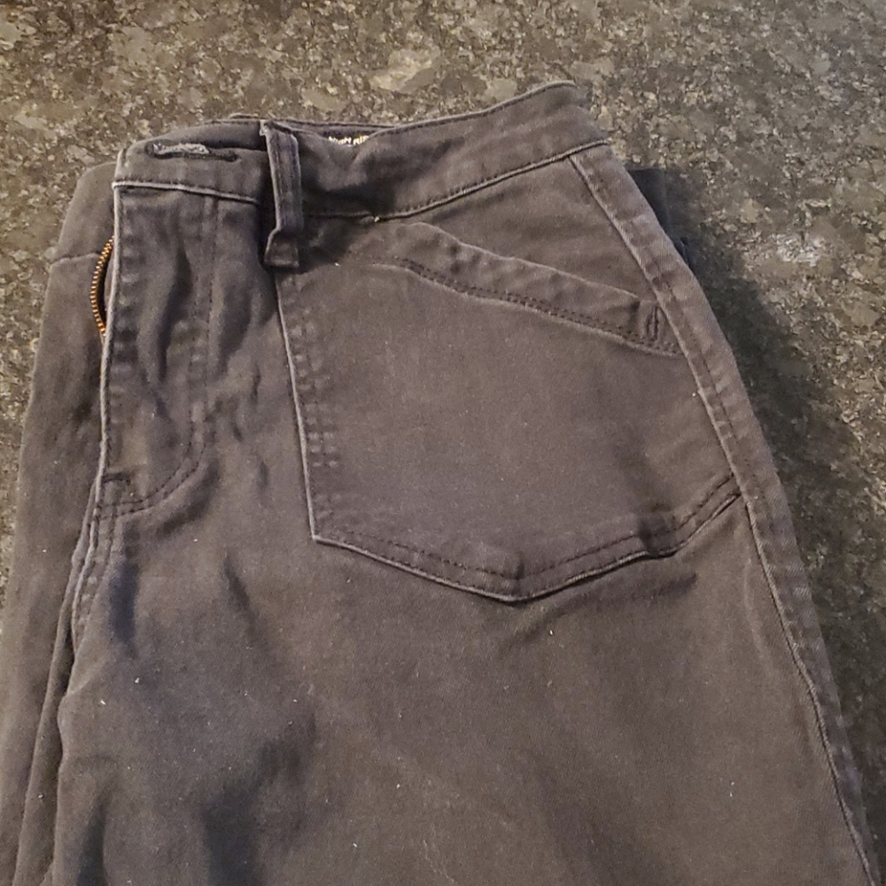 High rise wide leg womens pants